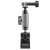 Telesin Universal Handlebar Tube Clamp Mount for action cameras and smartphones, aluminum, GP-HBM-003, side view
