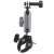 Telesin Universal Handlebar Tube Clamp Mount for action cameras and smartphones, aluminum, GP-HBM-003, side view