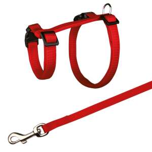 Zestaw Trixie Szelki i Szelki dla Królika, Czerwony, 10mm Szerokości, 1,25m Długości - Trixie Uprząż dla zwierząt