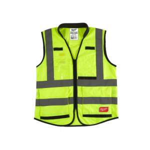 Reflexná vesta Milwaukee Premium, žltá, 2XL/3XL - Pracovné ochranné odevy