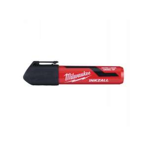 Milwaukee Inkzall extra large chisel tip marker, black - Marker