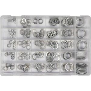 YATO Aluminum Washer Set 300 pcs, various sizes in organizer box - Yato