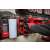 Milwaukee PACKOUT™ wall mounted battery storage system, red, with batteries