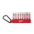 Milwaukee 10-teiliges SHOCKWAVE Impact Duty Bit-Set mit Karabiner