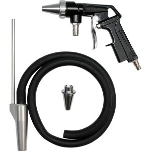 YATO abrasive blaster gun with hose and nozzle set for surface preparation - Compressor Accessory