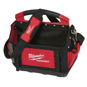 Milwaukee PACKOUT 400mm Tool Bag, Front View - Toolbox and Bag