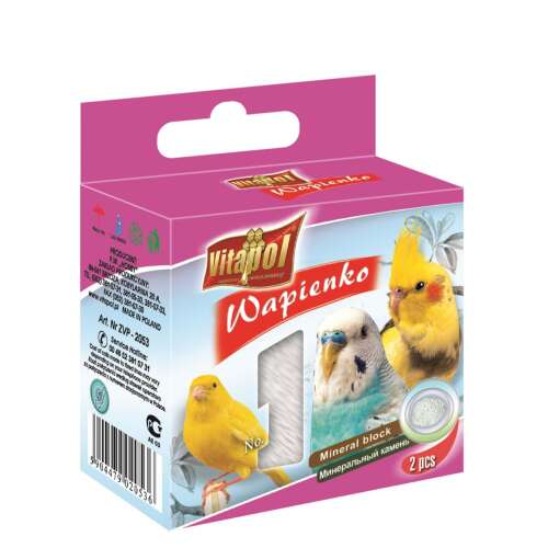 Vitapol Wapienko ásványblokk madaraknak, 2 db-os