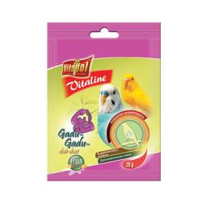 Vitapol Vitaline madár táplálék kiegészítő beszédserkentő hullámos papagájok és kanárik számára, 20g - Madáreleség