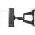 Multibrackets M VESA Flexarm TV Wall Mount with TV attached