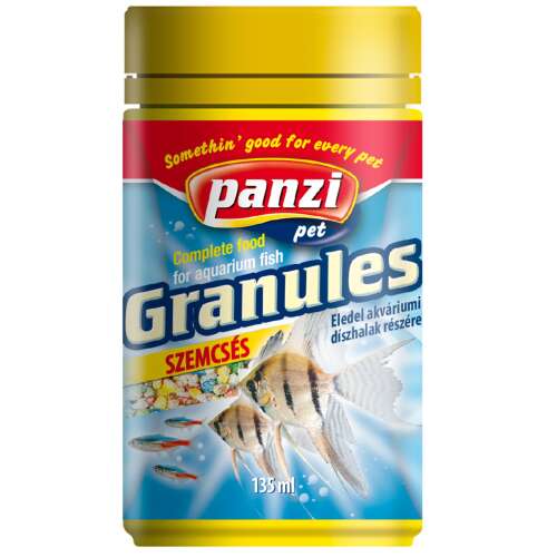 Panzi Díszhaltáp Granulátum - Akváriumi Halaknak - 135ml