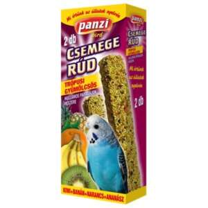 Panzi Madár Trópusi Gyümölcsös Csemege Rúd papagájoknak, 2 db - Madáreleség