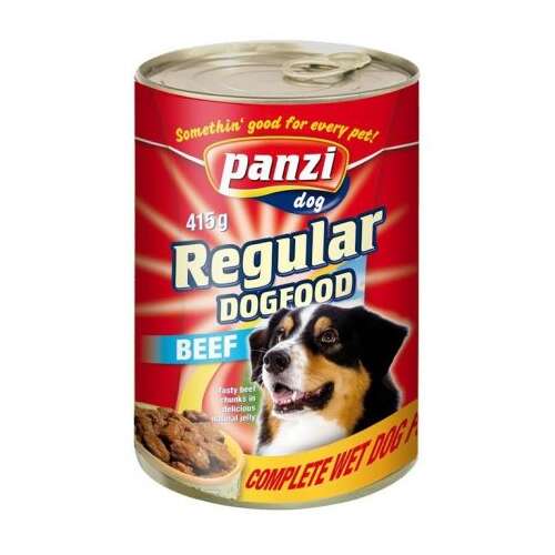 Panzi Marhahúsos Kutya Konzerv - 1240g 80593707 - Nedves kutyaeledel