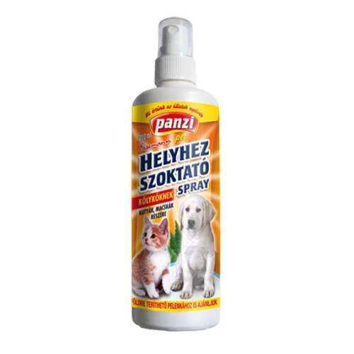 Panzi Helyhez Szoktató Spray, 200ml, kölyökkutyáknak és cica - Kiegészítők háziállat tartáshoz