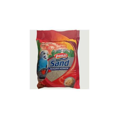 Panzi madár homok, 0,7L, díszmadaraknak, emésztés segítésére, természetes