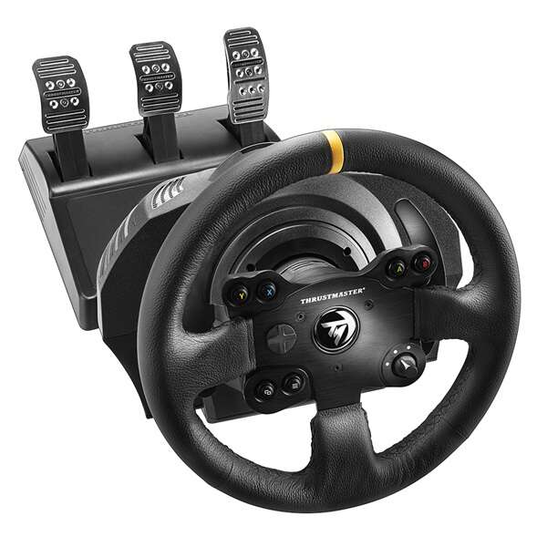 Thrustmaster 4460133 racing wheel and pedals tx leather edition x...