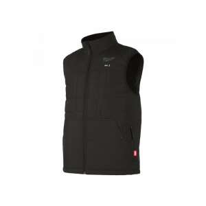 Milwaukee M12 Heated Vest, black, XXL, for cold weather work - Heatable vest