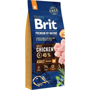 Brit Premium by Nature Adult M 15 kg (170818)