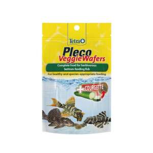 Tetra Pleco Veggie Wafers, hrană completă pentru pești erbivori de fund, 15g - Tetra