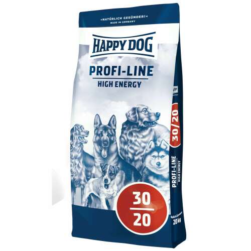 Happy Dog Profi-Line High Energy Kutyatáp - 20 kg