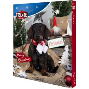 Trixie Adventi naptár kutyáknak, 24 napos jutalomfalat, karácsonyi visszaszámlálás kutyáknak - Kutya jutalomfalat