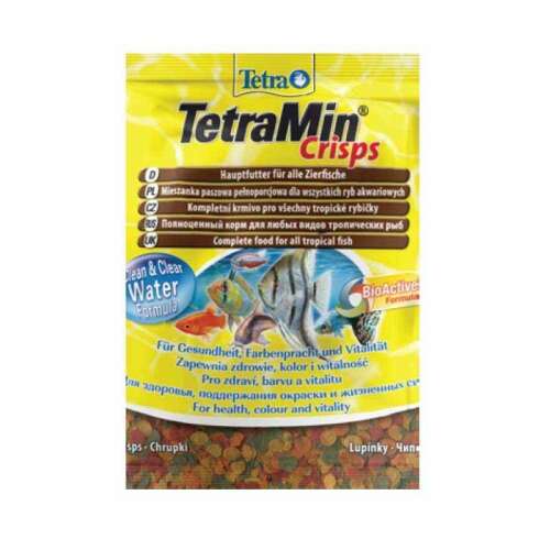 TetraMin Crisps haleleség minden trópusi hal számára, 12g-os csomag
