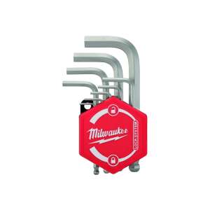 Milwaukee 9-piece compact hex key set with lock system - Allen wrench