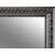 Close-up of the silver frame of the Malkia K128_38 wall mirror