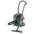 Bosch UniversalVac 15 wet and dry vacuum cleaner, green and black, with hose and floor nozzle