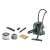 Bosch UniversalVac 15 wet and dry vacuum cleaner, accessories included: floor nozzle, hose, filter, dust bag, and crevice tool