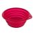 Trixie Faltbarer Silikon Reise Napf - 0,25L, pinke Farbe