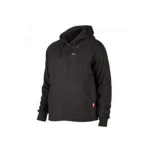 Milwaukee M12 HHBL4-0 Heizjacke mit Kapuze, schwarz, Größe L - Arbeitsschutzkleidung