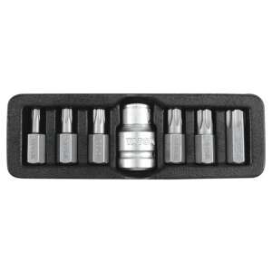 Zestaw bitów Torx YATO 7-częściowy T25-T55 - Bithead