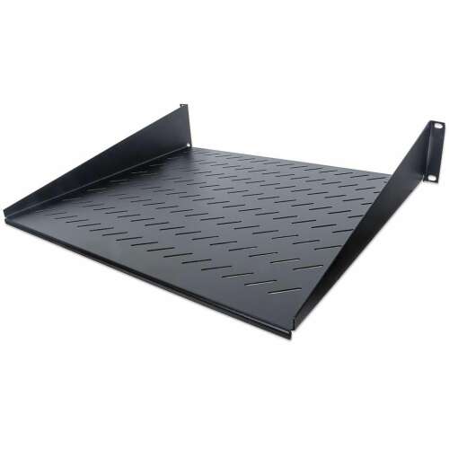 Intellinet 2U 19" raft fix pentru rack, 400mm negru