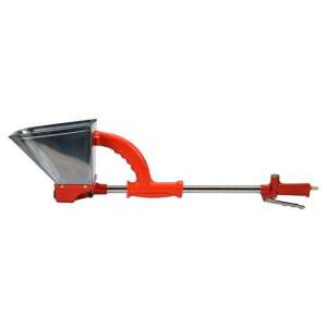YATO pneumatic plastering gun, for plastering and mortar, stainless steel, red handle, 4.75L capacity - Pneumatic Tool
