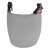MILWAUKEE BOLT™ 200 safety visor, clear, for head protection