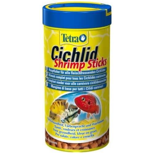 Tetra Cichlid Shrimp Sticks Pokarm dla mięsożernych pielęgnic