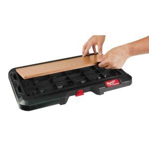 Milwaukee PACKOUT Customizable Work Surface, portable workstation for tool organization - Workbench