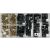 YATO 170-piece body screw and U-clip assortment in organizer case
