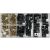 YATO 170-piece body screw and U-clip assortment in organizer case