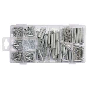 YATO 200-piece spring assortment kit in clear organizer case - Yato