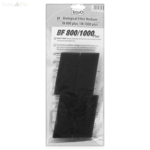 Tetra BF 800/1000 plus biológiai szűrőanyag pótszivacs az IN 800 és IN 1000 akvárium szűrőkhöz