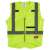 Vesta s vysokou viditeľnosťou Milwaukee, žltá, L/XL, 10 vreciek, Bezpečnostná vesta