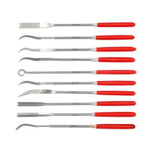 YATO 10-Piece Needle File Set, 3.0 x 140 mm, for precision filing - Tool