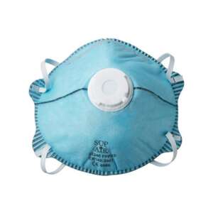 Pormaszk FFP2NR D SL VO-GA aktívszenes, szelepes 10db/csomag 72484223 - Elsősegély