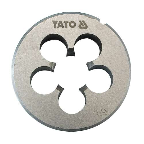 YATO M12 Thread Cutting Die, Round Steel Die for Threading
