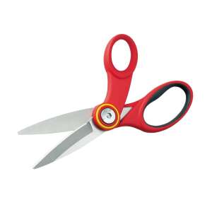 Nożyce uniwersalne WOLF-Garten RA-X, czerwone, ergonomiczne, ostre ostrza - Narzędzie ogrodnicze