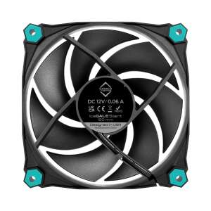 Wentylator Iceberg Thermal IceGALE Silent 120mm, czarny z niebieskimi akcentami - Wentylator do PC