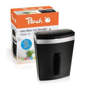 Peach PS600-10 skartovačka - Čierna 72496943 - Kancelárska technika