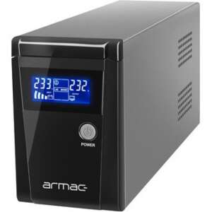 Armac Office 850E LCD 850VA / 480W Vonalinteraktív UPS, fekete - Armac