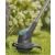 Close-up of Gardena SmallCut 23/18V P4A cordless grass trimmer cutting grass